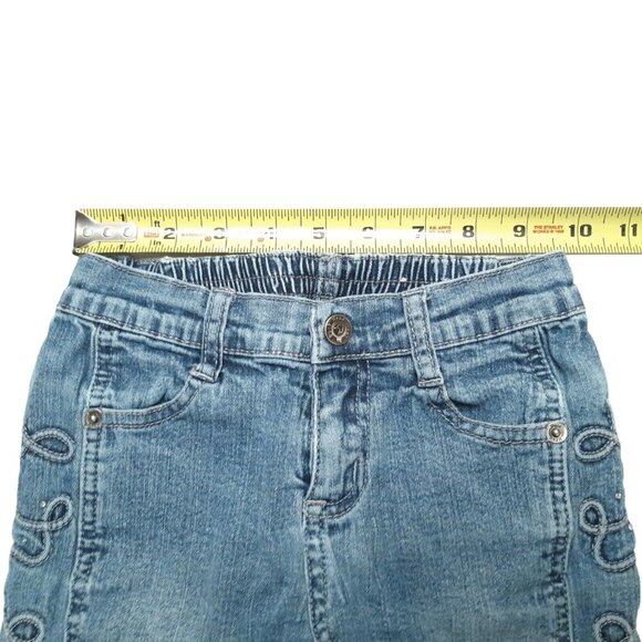 Old Navy Shorts Girls 5 Blue Purple Skort Duck Head Jeans Stretch Lot of 4 - Picture 3 of 16